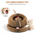 PurrPour Magic Organ Cat Scratcher — Foldable, Ball Included
